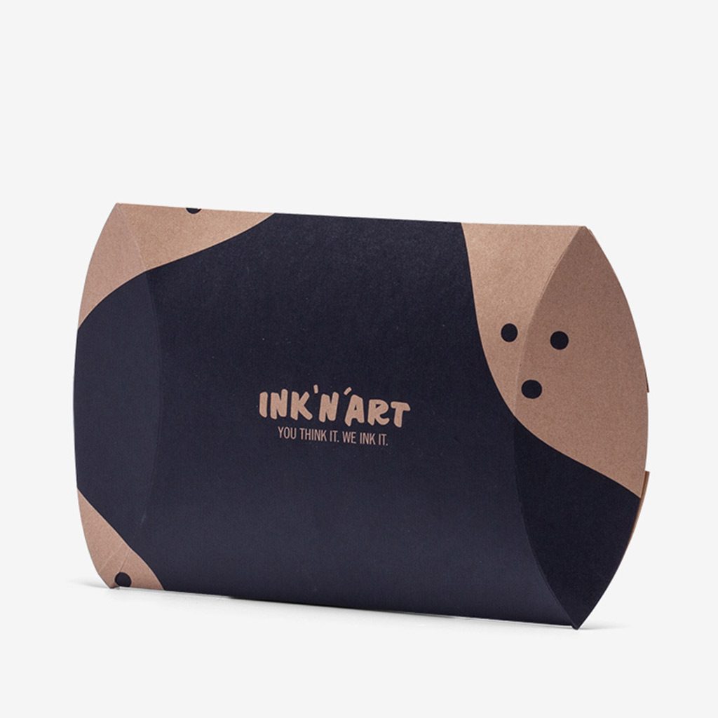 Create a unique pillow box design for our unique women's underwear