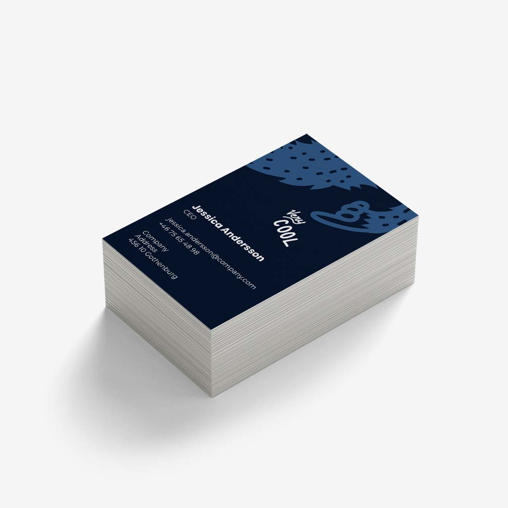 Full-Color Glossy Business Card - Free Shipping